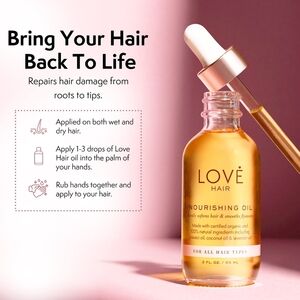 Love Hair Nourishing Oil For All Hair Types